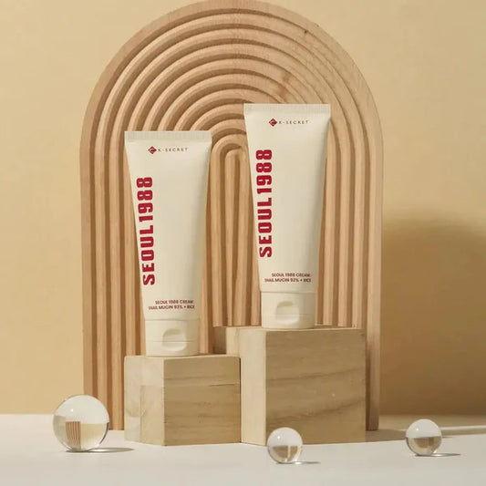 KSECRET SEOUL 1988 Cream: Snail Mucin 93% + Rice (100ml)