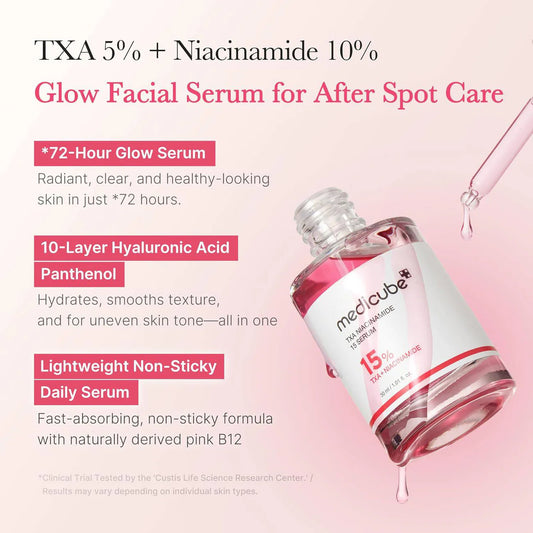 MEDICUBE TXA Niacinamide 15 Serum 30mL