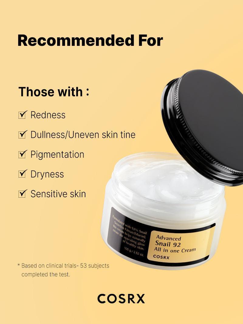 COSRX Advanced Snail 92 All in One Cream - 100ml
